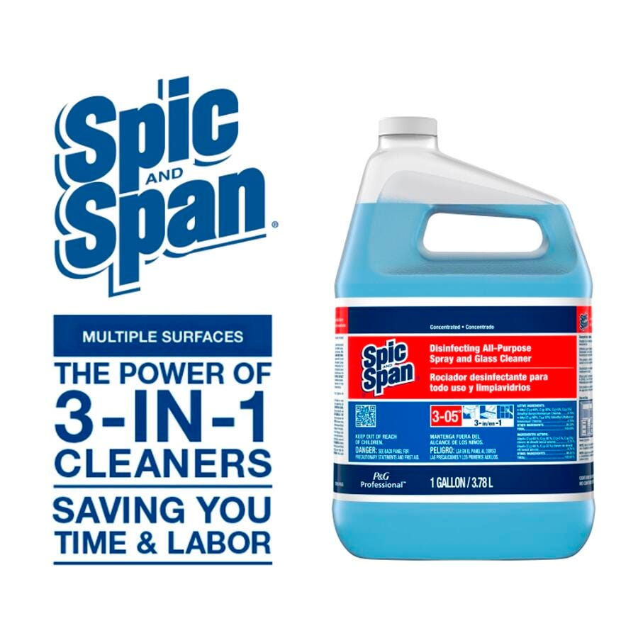 Spic and Span Concentrated Cleaner, 128 Fluid Ounces